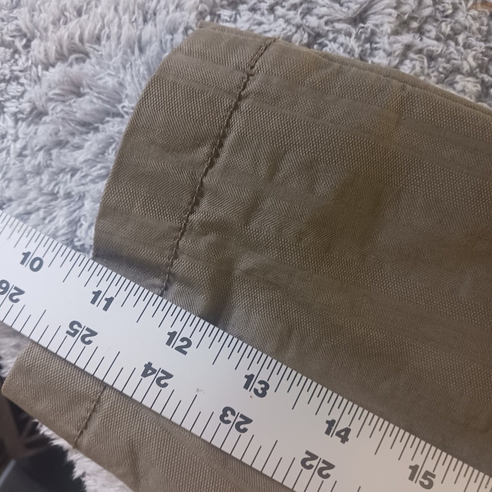 Yishion M Embroidered Military Blazer Jacket Olive Green Utility Preppy Chic - Picture 8 of 10